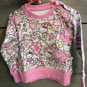 hello Kitty Bamboo Sweatshirt 12/18 months NWT